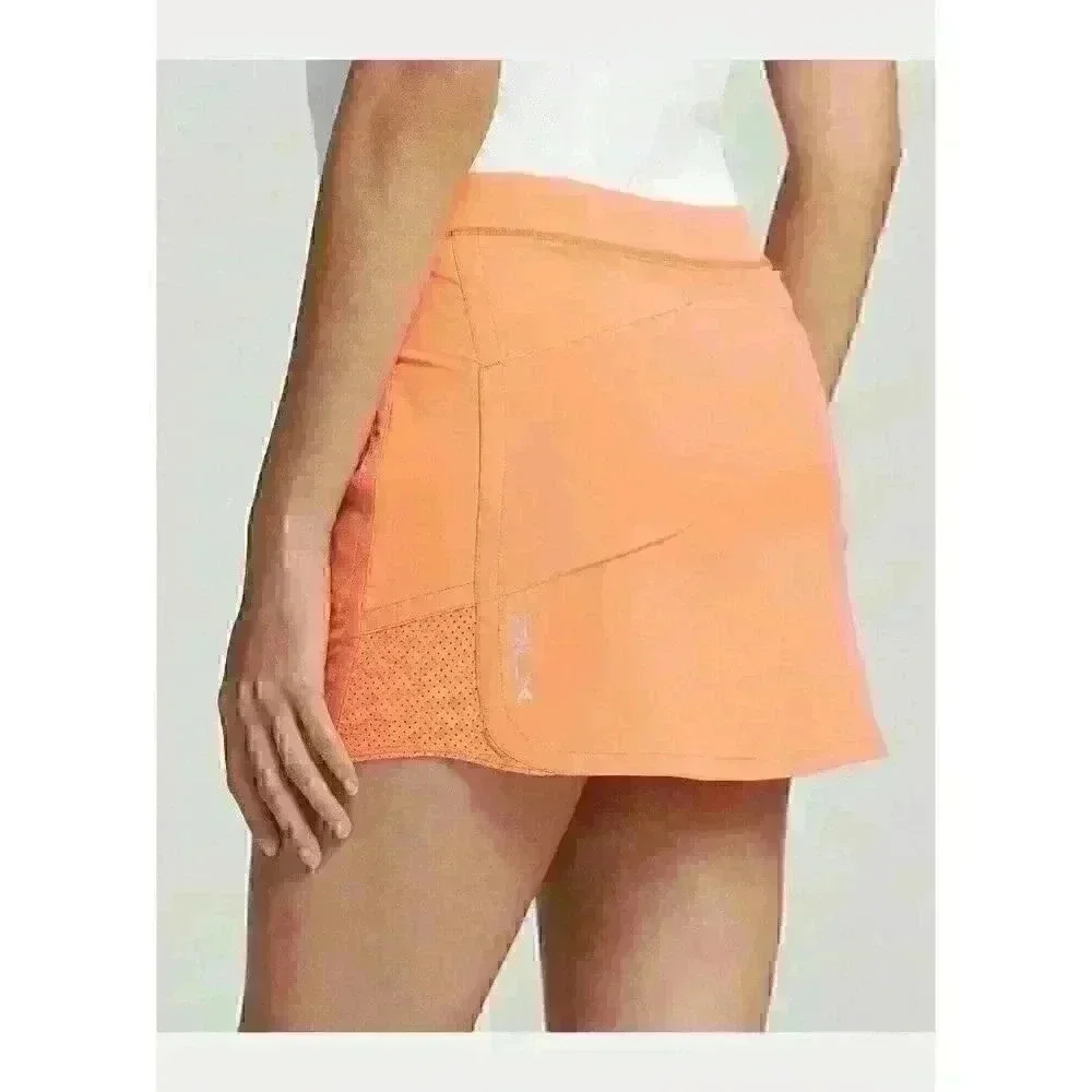 NEW! RLX Golf Ralph Lauren Women's L Perforated Stretch Skort NWT $128